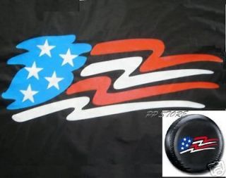 Trailer camper Tire Cover 8" 10" Rim American Flag