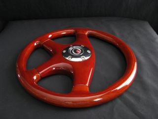 New 14" Custom Mahogany Wood Grain Steering Wheel