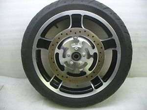 Harley 2011 Street Glide Front Mag Wheel Rotors Dunlop 408F Tire