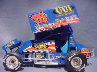 Chad Kemenah Sample Prototype GMP1 18 World of Outlaws Winged Sprint Car Diecast