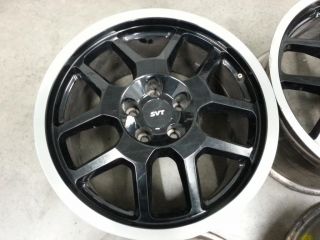 2007 2009 Shelby Mustang GT500 Black Wheels Rims 18x9 5 05 2014 Ford Racing