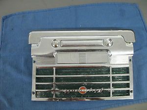 1949 Plymouth Dash Radio Cover Plate with Delete Inserts 613