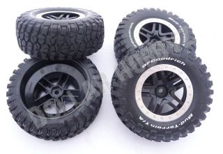 Traxxas 1 10 Ford Raptor Slash 2WD BF Goodrich Tires 12mm Black Gray Wheels