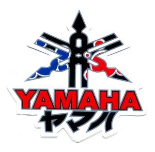 Yamaha Racing Modification Motorcycle Bikes Fuel Tank Car Decal Sticker C97