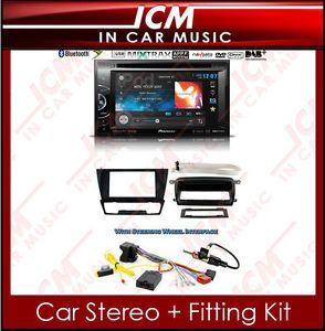 BMW 3 Series E90 DVD Player USB  Pioneer CD Stereo Double DIN Car Radio Kit