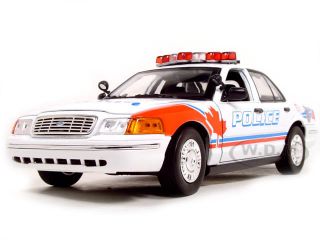 Ford Windsor Police Car 1 18 Scale Diecast Model