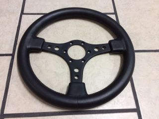 Lamborghini Countach Black Leather Steering Wheel 1984 1989 Model