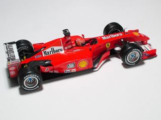 1 10 Ferrari F2001 F2000 F1 Michael Schumacher RC Body for Tamiya F103 F104W
