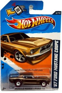 Hot Wheels 67 Ford Mustang Coupe