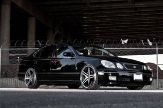 20" Lexus isf Rohana RC5 Matte Black Concave Staggered Wheels Rims