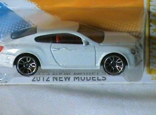 Hot Wheels Bentley Continental Supersports White Luxury Car 2012 New Models RARE