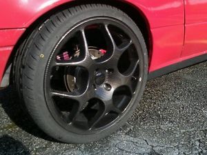 18" TSW Rims Hydrodipped Carbon Fiber New Tires 4 Lug Honda Mazda Acura