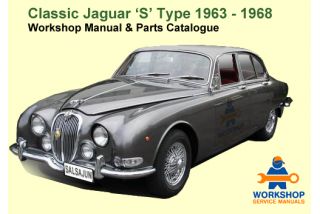Classic Jaguar s Type 3 4L 3 8L Workshop Manual Parts Catalogue yr 1963 1968