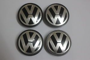 4X Volkswagen Wheel Center Caps 3B7601171 Fit VW Jetta Passat Golf MK5 GTI EOS