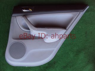 04 05 06 07 08 Acura TSX Passenger Rear Door Panel