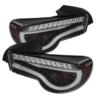 2012 2013 Scion Fr s FRS Subaru BRZ Light Bar LED Tail Lights Rear Lights Black