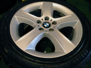 19" Factory BMW x5 Wheels Silver Tires Package Xdrive E53 E70 x6 E71