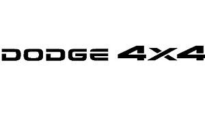 Dodge Dakota RAM Trucks 4x4 Tailgate Decals Pair Any Color Factory Size Sport