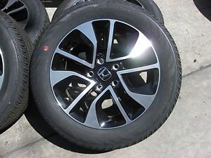 16" Honda Civic Alloy Wheels and Tires 2013