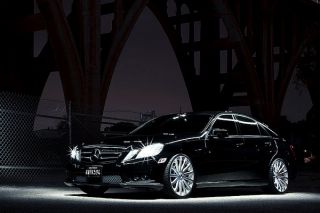 20" Mercedes Benz W212 E350 E550 Sedan MRR HR9 Concave Staggered Wheels Rims
