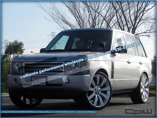 24" inch Silver Range Rover Wheels Rims w Tire Sport LR3 LR4 Stormer Free SHIP