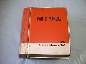 Delco Remy Parts Book Chevrolet Buick Cadillac Ford Chrysler Oldsmobile Pontiac