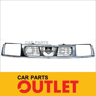 98 00 Nissan Frontier Short Bed King Cab Grill Grille Assembly New Replacement