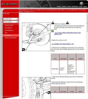 Alfa Romeo 159 Workshop Repair Service Manual