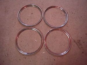 16" Wheel Trim Rings 1929 31 33 36 37 38 39 40 41 42 46 47 48 Ford Chevy Buick