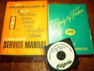 1967 Oldsmobile Service Manuals Parts CD 442 F85 Cutlass Toronado 98 Delta 88