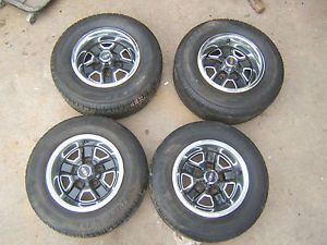 Oldsmobile 442 14 inch Steel Rally Rims Factory Rims Rings and Caps No Tires