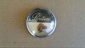 Vintage Pontiac Indian Steering Wheel Horn Button Emblem