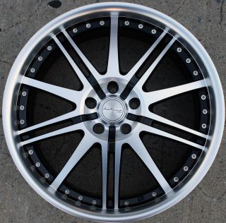 Katana GT10 20" Black Rims Wheels Saab 9 3 9 5 Aero Sport 20 x 8 0 5H 35