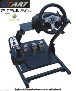 GT Art Racing Simulator Steering Wheel Stand for Logitech G25 G27 PS3 Xbox360