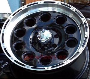 18" Ultra Wheels Black Baja Champ Will Fit Ford F150 SVT Raptor 6 Lugs 4 Set