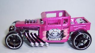 Hot Wheels Pink Bone Shaker Diecast Vehicle HW Showroom American Turbo 181 250