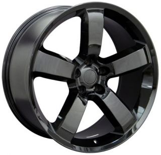 22" Black Charger Wheel 22x9 Rim Fits Dodge Magnum Challenger 300