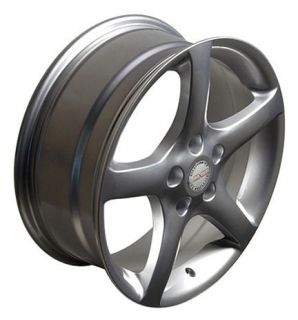 17" 05 Altima Silver Wheels Set of 4 Rims 4 Tires Fit Nissan 300zx Maxima