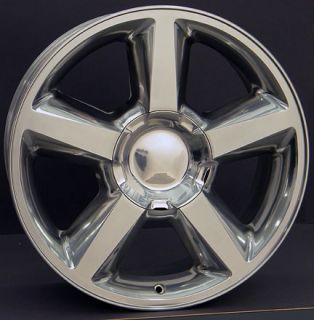 22" Tahoe Wheels Polished 22x9 Set of 4 Rims Fit Chevrolet GMC Cadillac