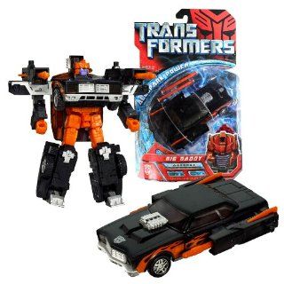 Hasbro Year 2007 Transformers Exclusive All Spark Power Series 6 Inch Tall Robot Action Figure   Autobot BIG DADDY with Twin Blasters, 2 Missiles and Activator Key (Vehicle Mode Muscle Car) Toys & Games