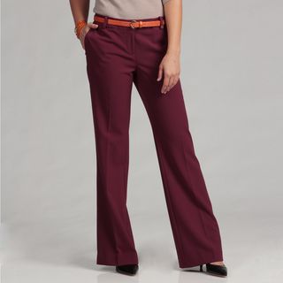 Calvin Klein Womens Lux Stretch Bowery Pants FINAL SALE Calvin Klein Dress Pants