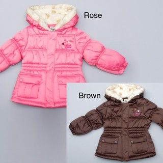 Oshkosh Toddler Girl's Faux fur Jacket FINAL SALE Osh Kosh Girls' Outerwear