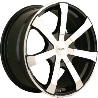 Touren TR90 18 Machined Black Wheel / Rim 5x112 & 5x120 with a 40mm Offset and a 72.62 Hub Bore. Partnumber 3290 8809BF Automotive