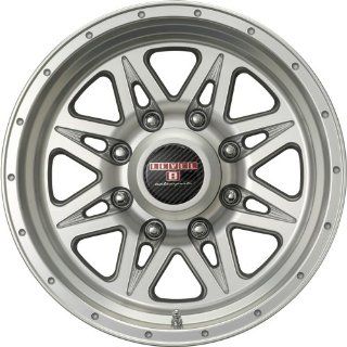 Level 8 Strike 8 16 Silver Wheel / Rim 8x170 with a  6mm Offset and a 130.8 Hub Bore. Partnumber 62539 Automotive