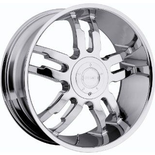Gitano G48 22 Chrome Wheel / Rim 6x135 & 6x5.5 with a 30mm Offset and a 87.1 Hub Bore. Partnumber G48 22951261351397+30 Automotive