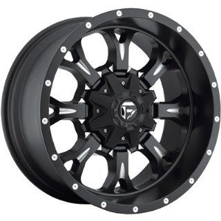 Fuel Krank 17x9 Black Wheel / Rim 8x6.5 with a  12mm Offset and a 125.20 Hub Bore. Partnumber D51717908245 Automotive