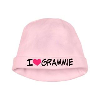 I Love My Grammie Baby Beanie Hat by mainstreetshirt