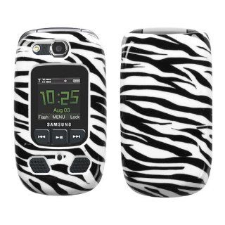 Design Hard Protector Skin Cover Cell Phone Case for SAMSUNG Convoy 2 U660 Verizon Wireless   Zebra Cell Phones & Accessories