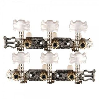 Fast shipping + Free tracking number , 6 pcs Classical Guitar Tuning Pegs Peg Machine Head Guitars Professional Accessory / Standard 35 MM Musical Instruments