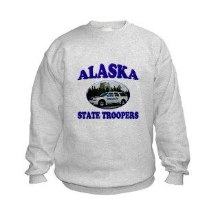 Alaska State Troopers Sweatshirt by militaryandpoliceshop